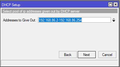 Tips Setting DHCP Server Mikrotik